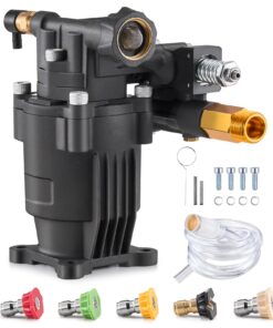 VEVOR 3500 PSI (24132 kPa) Pressure Washer Pump with 5 Nozzles