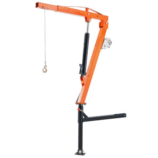 VEVOR Hydraulic Pickup Truck Crane Hoist with 360° Swivel