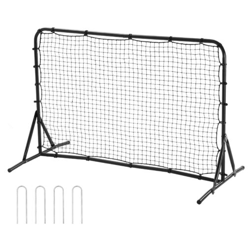 VEVOR 183x122M Soccer Rebound Trainer with Double Sided Net