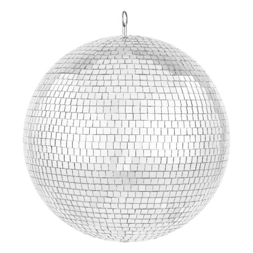 VEVOR 16 Inch 395 mm Silver Mirror Disco Ball with Hanging Ring for Parties and Events