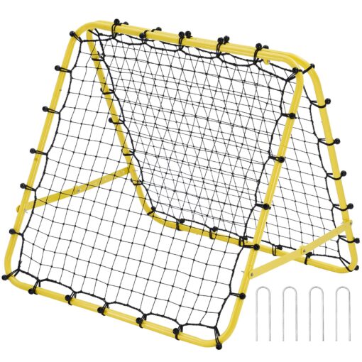 VEVOR Portable Soccer Rebounder Net Adjustable Angle