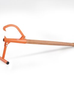 VEVOR Heavy Duty Timberjack Log Lifter with 118 cm (46.5") Wooden Handle for Logs up to 38 cm (15") Diameter