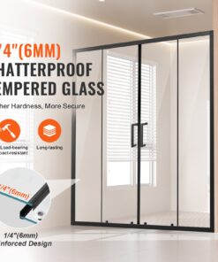 11mm (1/4") SGCC Tempered Glass