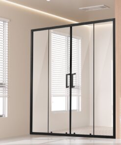 VEVOR Semi-Frameless Double Sliding Shower Door