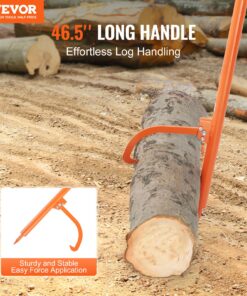 Durable Carbon Steel Log Lifter and Roller