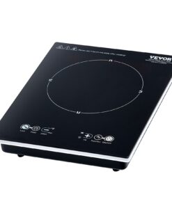 VEVOR 2200W Portable Induction Cooktop with 11 Temperature Levels and 240mm Compatible Hot Plate