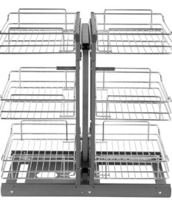 Выдвижной Органайзер для Глухих Углов VEVOR 3-х Уровневый