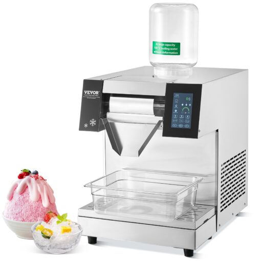 VEVOR Commercial Snowflake Ice Cream Maker 260 kg573 lbs Daily Output