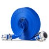 VEVOR 15 381 cm x 100 pėdų 3048 m Blue PVC Backwash Žarnos Rinkinys su Nerūdijančio Plieno jungiamosios Detalės Baseinai ir Drėkinimo