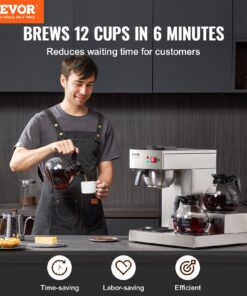 Brews 12-13 Cups (1.9-2.1 Liters)