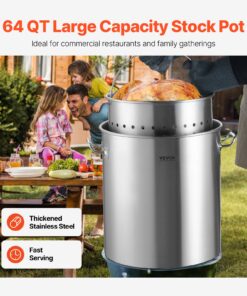 Large Capacity Cooking Pot for Lobsters and Turkeys