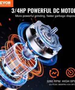 Continuous Feed Kitchen Waste Disposer