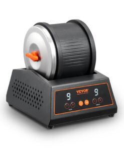 VEVOR 1.8 kg (4 lbs) Rock Tumbler Machine with 9-Speed Control and 9-Day Timer