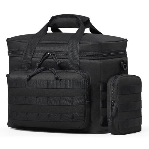 VEVOR 20L Insulated Cooler Bag with MOLLE Design and Removable Storage for Outdoor and Travel Keeps Cold 16 24 Hours