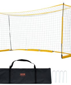 VEVOR 3.66x1.83 m (12x6 ft) Portable Soccer Goal for Kids with Durable Netting