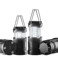 VEVOR LED Camping Lantern Set of 4 with 360° Illumination