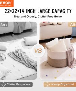 56x56x36 cm (22x22x14 in) for Blankets and Household Items