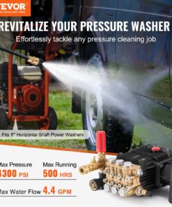 Горизонтальный трехплунжерный