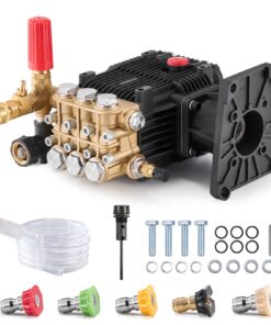 VEVOR High-Efficiency Pressure Washer Pump with 1" (2.54 cm) Shaft