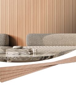VEVOR Fire-Resistant WPC Acoustic Wall Panels