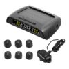 VEVOR Solar Powered RV Tire Pressure Monitoring System with 6 Sensors