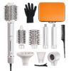 VEVOR 7 in 1 Professional Hair Dryer Brush with Auto Wrap Curlers and Intelligent Temperature Control