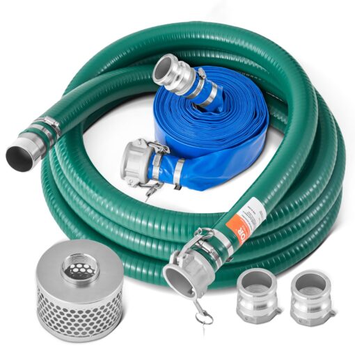 VEVOR High Efficiency Suction and Backwash Hose Kit for Water Pumps