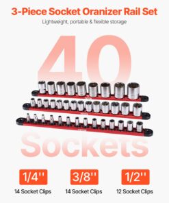 3PCS with 40 Rotating Clips for 1/4" (6.35mm)