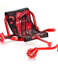 VEVOR Kids Ride-On Drift Scooter with LED Wheels and Adjustable Length (96-119 cm / 37.8-46.8 in) for Ages 4+