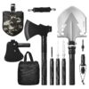 VEVOR 16 in 1 Camping Multitool Kit with Folding Shovel and Survival Axe