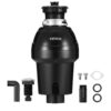 VEVOR 1 HP Continuous Feed Garbage Disposal
