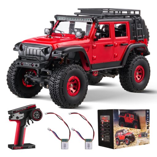 VEVOR 4WD Off Road Remote Control Car 124 Scale