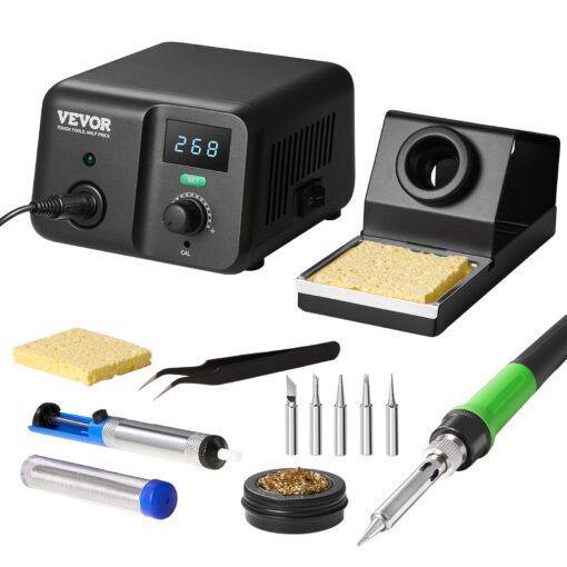 VEVOR 70W Soldering Iron Station with LCD Display