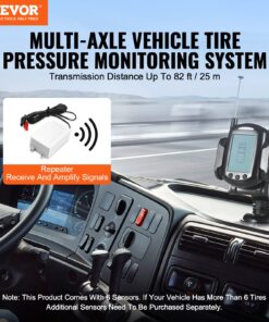 Real-Time TPMS for Trailers and Heavy Trucks