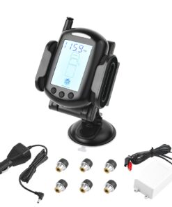 VEVOR RV Tire Pressure Monitoring System with 6 Sensors