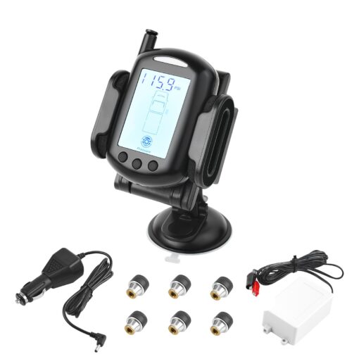 VEVOR RV Tire Pressure Monitoring System with 6 Sensors