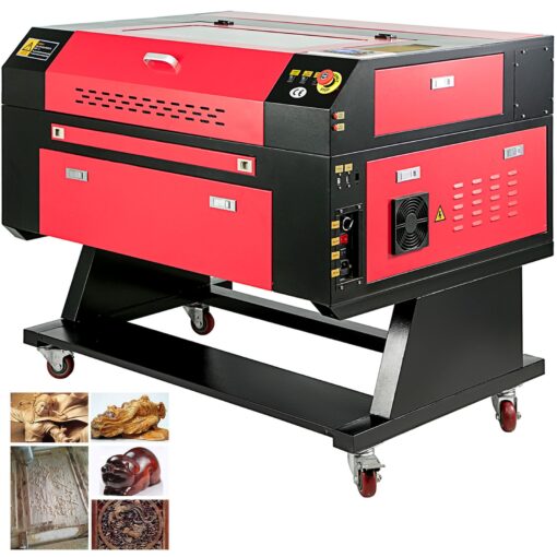 VEVOR 60W CO2 Laser Engraver Machine with 70x50 cm 28x20 inch Engraving Area