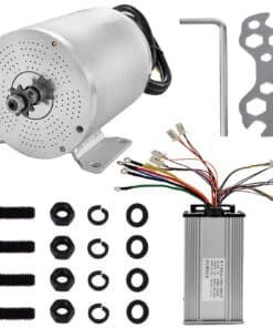 VEVOR 60V DC 2000W Electric Brushless Motor & Controller Kit with 11-Tooth Sprocket and Mounting Bracket for Go Karts