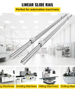 2200mm (86.5 in) SBR20 Rail Shafts with 4 SBR12UU Bearing Blocks