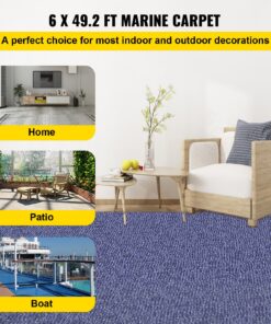 Anti-Slip Polyester Rug for Boat