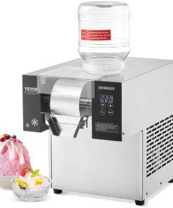VEVOR Commercial Snowflake Ice Machine 170 kg/375 lbs Daily Output