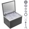 VEVOR Stainless Steel Drop In Ice Chest Cooler with Hinged Cover