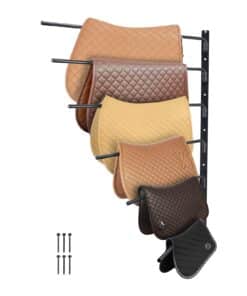 VEVOR Rotating Wall-Mounted Saddle Rack