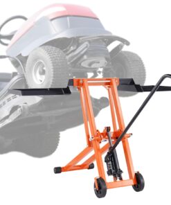 VEVOR 500 lbs (227 kg) Hydraulic Lawn Mower Lift Jack for Riding Tractors and ATVs