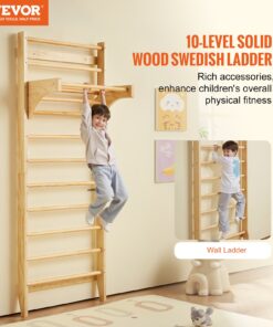 Solid Wood Indoor Playground Climbing Set