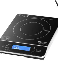 VEVOR 2200W Portable Induction Cooktop with 9 Temperature Levels