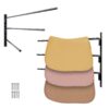 VEVOR Wall Mounted Rotating Saddle Rack