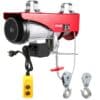 1450W Mini Electric Hoist Crane with 1760 lbs 800 kg Capacity and Remote Control