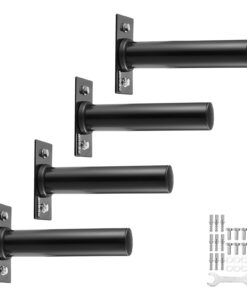 VEVOR Wall Mounted Weight Plate Holder Rack 4 Pack