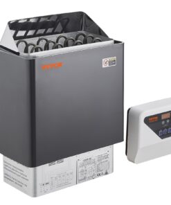 VEVOR 6.2KW Electric Sauna Heater with Digital Controller for 5-9 m³ (177-318 ft³) Spa